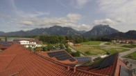 Archiv Foto Webcam Füssen: Ausblick vom Hotel Sommer 15:00