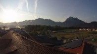 Archiv Foto Webcam Füssen: Ausblick vom Hotel Sommer 06:00
