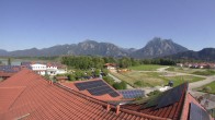 Archiv Foto Webcam Füssen: Ausblick vom Hotel Sommer 15:00