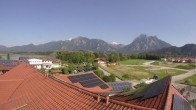 Archiv Foto Webcam Füssen: Ausblick vom Hotel Sommer 15:00