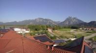Archiv Foto Webcam Füssen: Ausblick vom Hotel Sommer 17:00