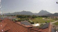 Archiv Foto Webcam Füssen: Ausblick vom Hotel Sommer 11:00