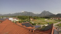 Archiv Foto Webcam Füssen: Ausblick vom Hotel Sommer 15:00