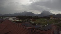 Archiv Foto Webcam Füssen: Ausblick vom Hotel Sommer 05:00