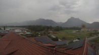 Archiv Foto Webcam Füssen: Ausblick vom Hotel Sommer 06:00