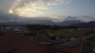 Archiv Foto Webcam Füssen: Ausblick vom Hotel Sommer 05:00