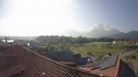 Archiv Foto Webcam Füssen: Ausblick vom Hotel Sommer 07:00