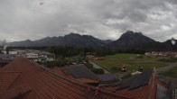 Archiv Foto Webcam Füssen: Ausblick vom Hotel Sommer 08:00