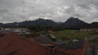 Archiv Foto Webcam Füssen: Ausblick vom Hotel Sommer 09:00