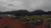 Archiv Foto Webcam Füssen: Ausblick vom Hotel Sommer 11:00