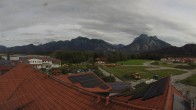 Archiv Foto Webcam Füssen: Ausblick vom Hotel Sommer 15:00