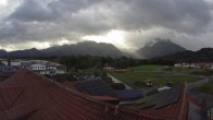 Archiv Foto Webcam Füssen: Ausblick vom Hotel Sommer 08:00