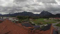 Archiv Foto Webcam Füssen: Ausblick vom Hotel Sommer 11:00