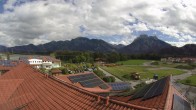 Archiv Foto Webcam Füssen: Ausblick vom Hotel Sommer 13:00
