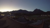 Archiv Foto Webcam Füssen: Ausblick vom Hotel Sommer 05:00