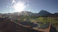 Archiv Foto Webcam Füssen: Ausblick vom Hotel Sommer 07:00
