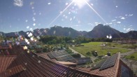 Archiv Foto Webcam Füssen: Ausblick vom Hotel Sommer 09:00