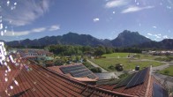 Archiv Foto Webcam Füssen: Ausblick vom Hotel Sommer 11:00