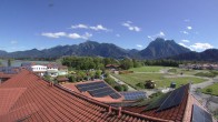 Archiv Foto Webcam Füssen: Ausblick vom Hotel Sommer 13:00