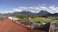 Archiv Foto Webcam Füssen: Ausblick vom Hotel Sommer 15:00