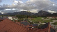 Archiv Foto Webcam Füssen: Ausblick vom Hotel Sommer 17:00