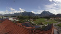 Archiv Foto Webcam Füssen: Ausblick vom Hotel Sommer 13:00