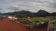 Archiv Foto Webcam Füssen: Ausblick vom Hotel Sommer 15:00