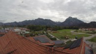 Archiv Foto Webcam Füssen: Ausblick vom Hotel Sommer 11:00