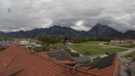 Archiv Foto Webcam Füssen: Ausblick vom Hotel Sommer 08:00