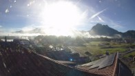 Archiv Foto Webcam Füssen: Ausblick vom Hotel Sommer 08:00