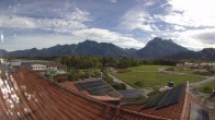 Archiv Foto Webcam Füssen: Ausblick vom Hotel Sommer 11:00