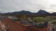Archiv Foto Webcam Füssen: Ausblick vom Hotel Sommer 11:00