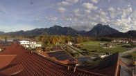 Archiv Foto Webcam Füssen: Ausblick vom Hotel Sommer 15:00