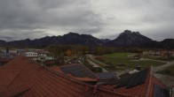 Archiv Foto Webcam Füssen: Ausblick vom Hotel Sommer 07:00