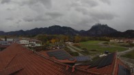 Archiv Foto Webcam Füssen: Ausblick vom Hotel Sommer 15:00
