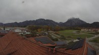 Archiv Foto Webcam Füssen: Ausblick vom Hotel Sommer 11:00