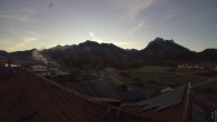 Archiv Foto Webcam Füssen: Ausblick vom Hotel Sommer 06:00