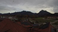 Archiv Foto Webcam Füssen: Ausblick vom Hotel Sommer 13:00