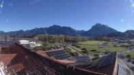 Archiv Foto Webcam Füssen: Ausblick vom Hotel Sommer 11:00
