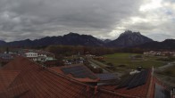 Archiv Foto Webcam Füssen: Ausblick vom Hotel Sommer 07:00