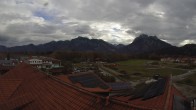 Archiv Foto Webcam Füssen: Ausblick vom Hotel Sommer 10:00