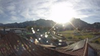 Archiv Foto Webcam Füssen: Ausblick vom Hotel Sommer 08:00