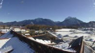 Archiv Foto Webcam Füssen: Ausblick vom Hotel Sommer 11:00