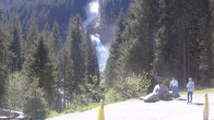 Archiv Foto Webcam Krimmler Wasserfall - Hanke&#39;s Café 09:00