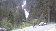 Archiv Foto Webcam Krimmler Wasserfall - Hanke&#39;s Café 09:00