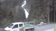 Archiv Foto Webcam Krimmler Wasserfall - Hanke&#39;s Café 19:00