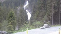 Archiv Foto Webcam Krimmler Wasserfall - Hanke&#39;s Café 13:00