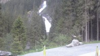 Archiv Foto Webcam Krimmler Wasserfall - Hanke&#39;s Café 17:00