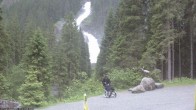 Archiv Foto Webcam Krimmler Wasserfall - Hanke&#39;s Café 15:00