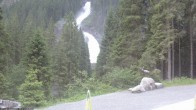 Archiv Foto Webcam Krimmler Wasserfall - Hanke&#39;s Café 05:00